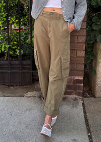 The Squad Curved Leg Cargo Pant - Thicket