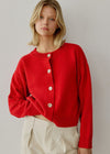 The Lucy Cardigan - Red