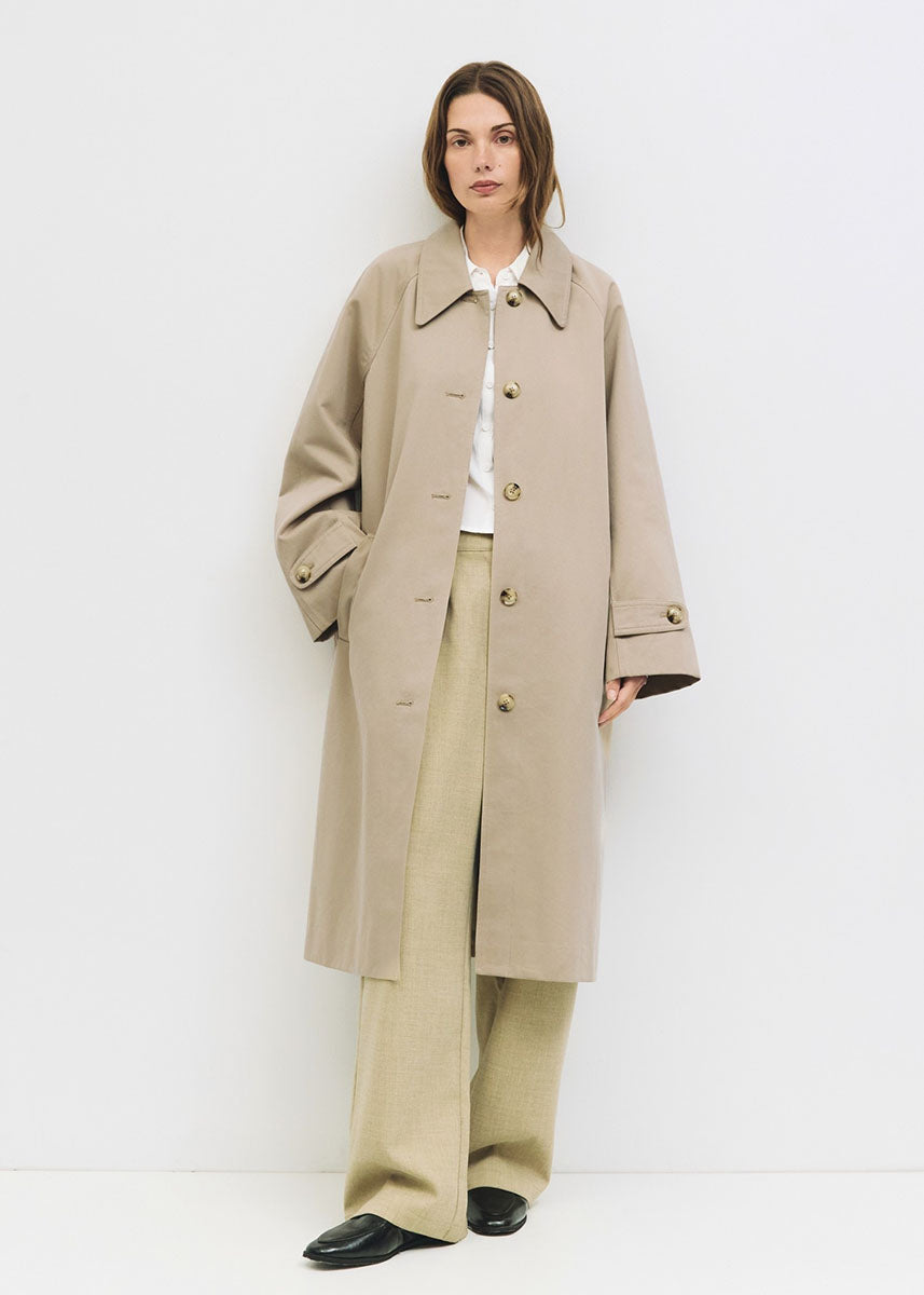 The Serena Coat - Beige