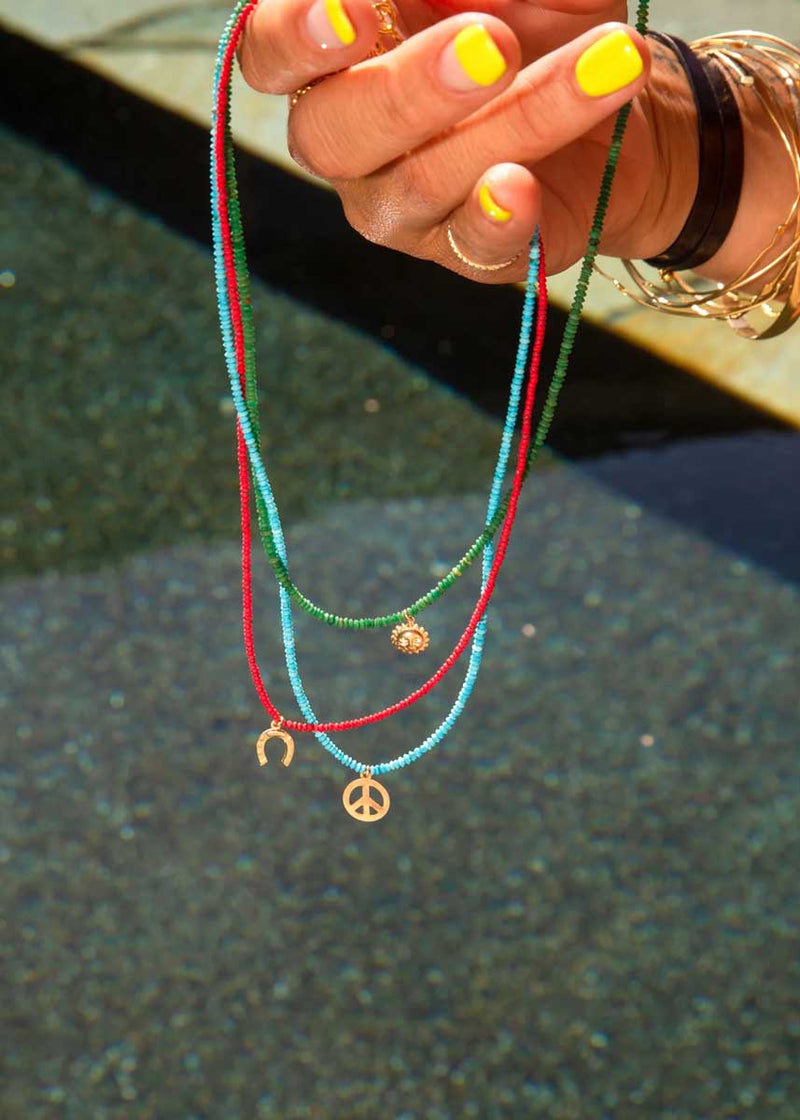 Serendipity Necklace - Red