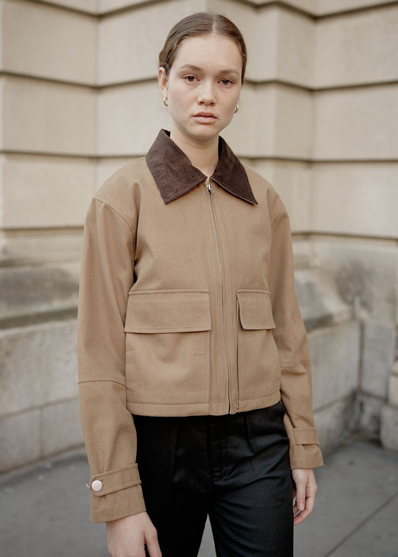 The Wolf Jacket - Brown