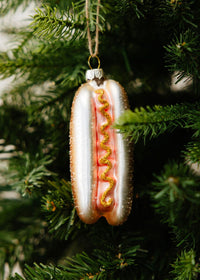 Hot Dog Ornament