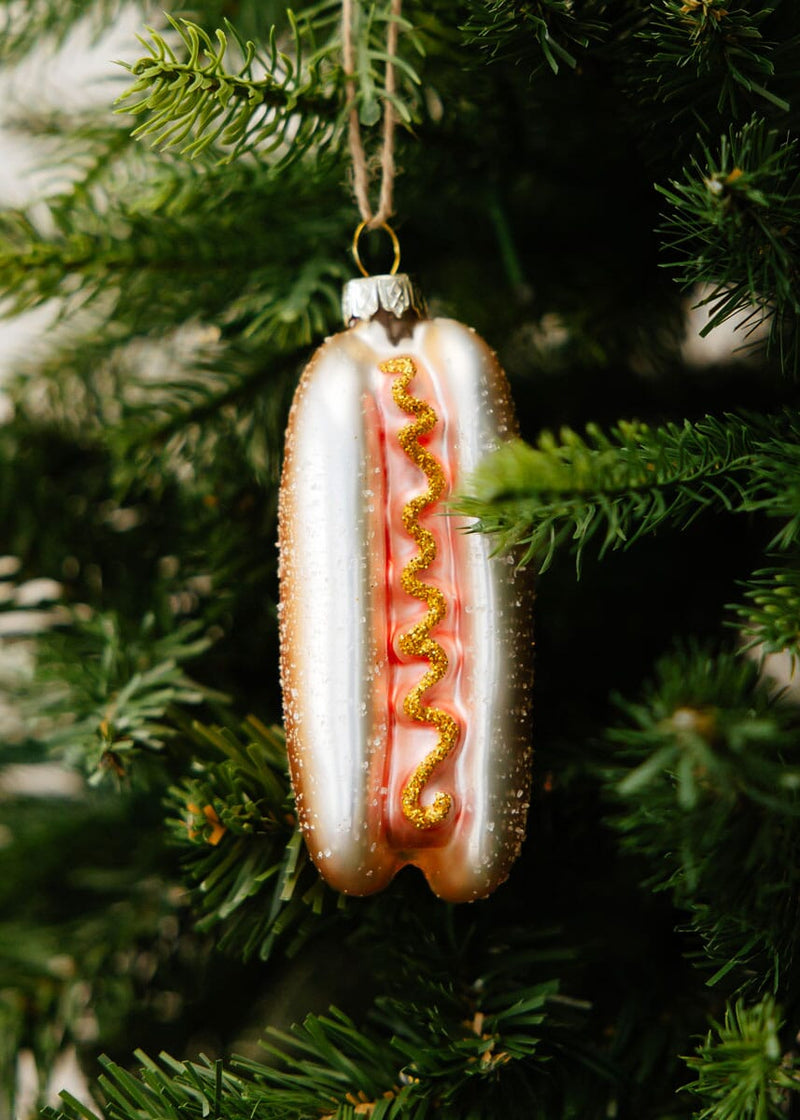 Hot Dog Ornament