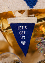 Mini Pennant Present Topper - Let's Get Lit