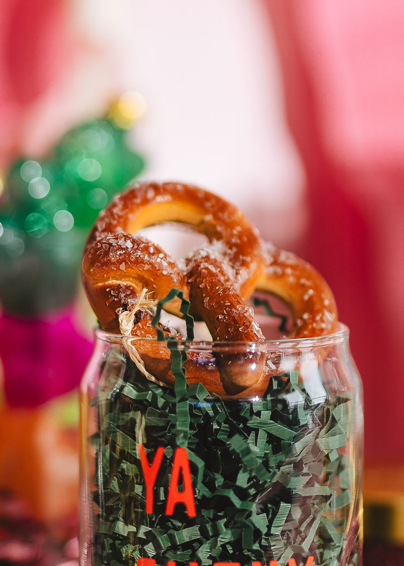 Brown Pretzel Ornament