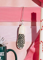 Checkered Shoe Ornament