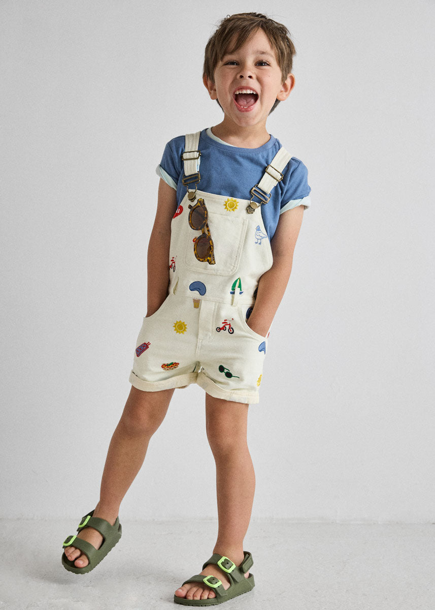 Pre-Order: Chicago Embroidered Shortalls
