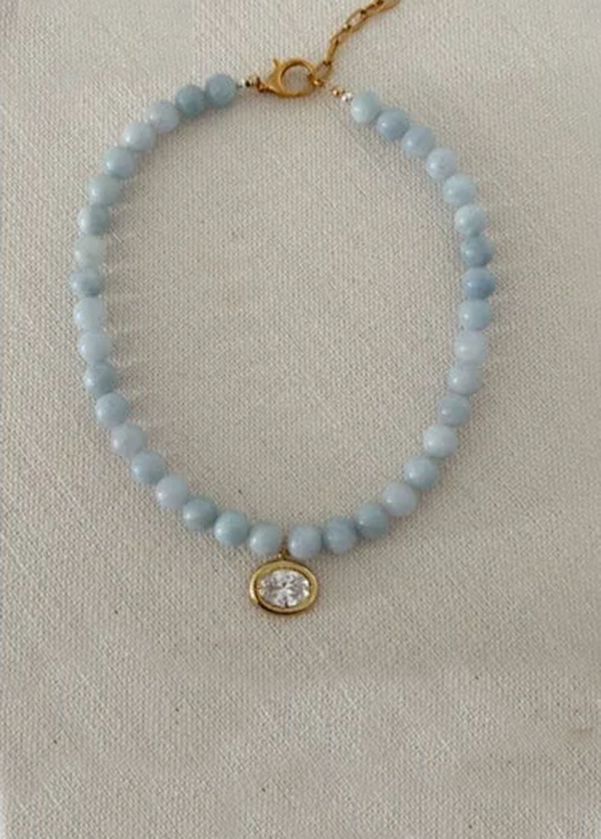 Naples Necklace - Light Blue