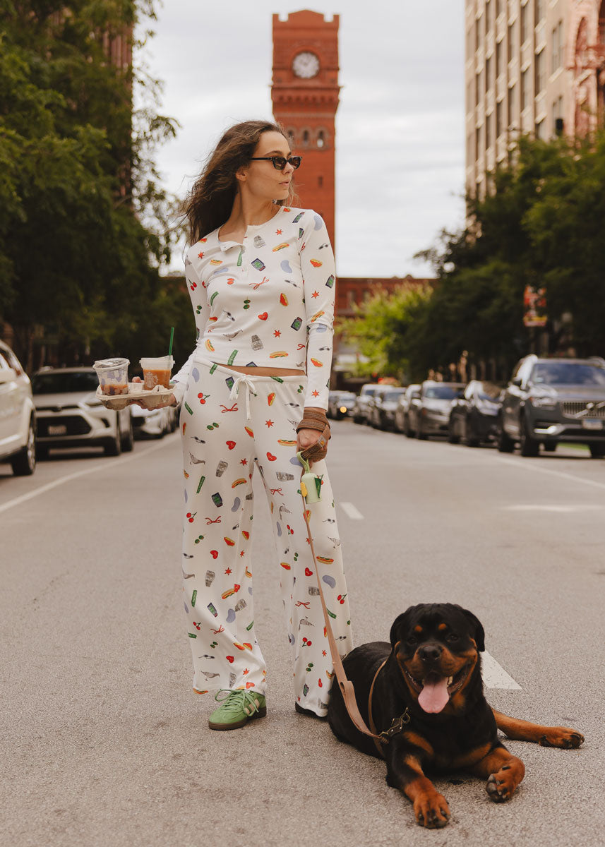 Chi Icons Pointelle Pant