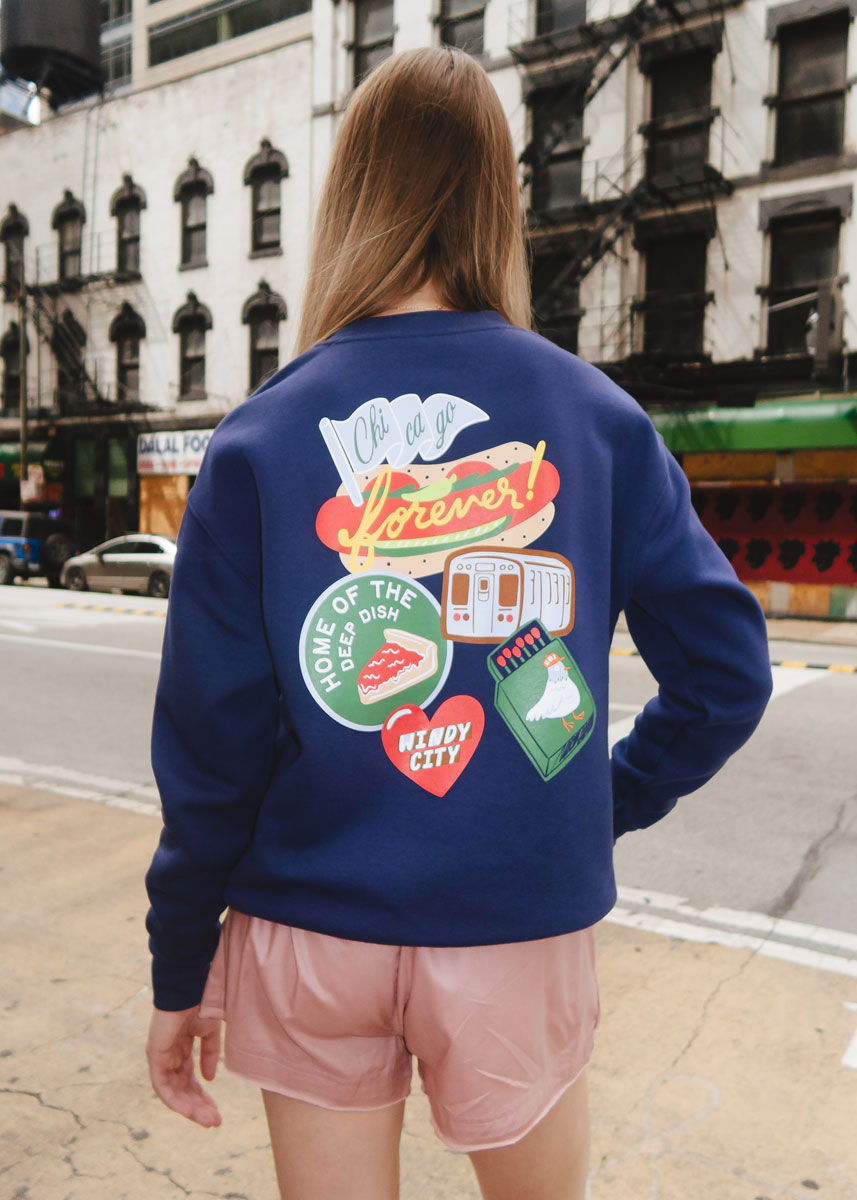 Chicago Patches Sweatshirt