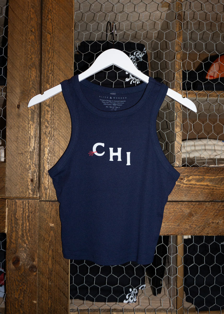 Chi Spurs Racer Tank