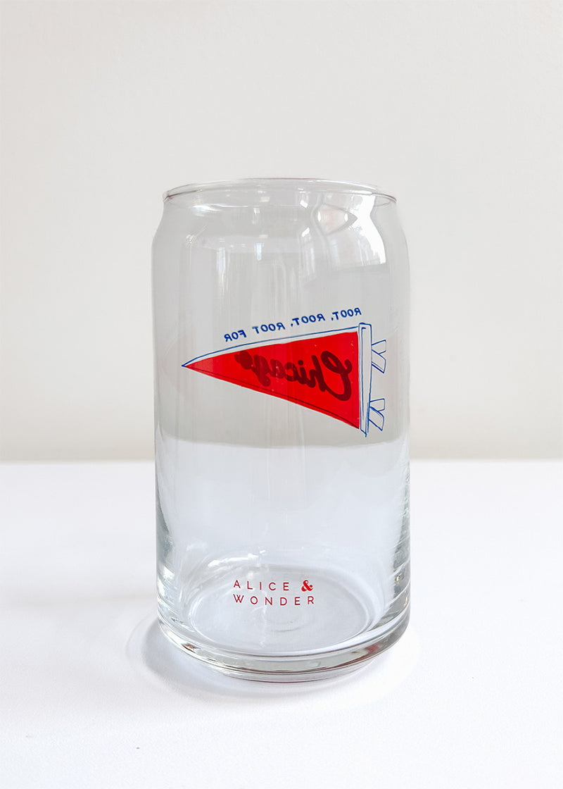Pennant Icon Can Glass