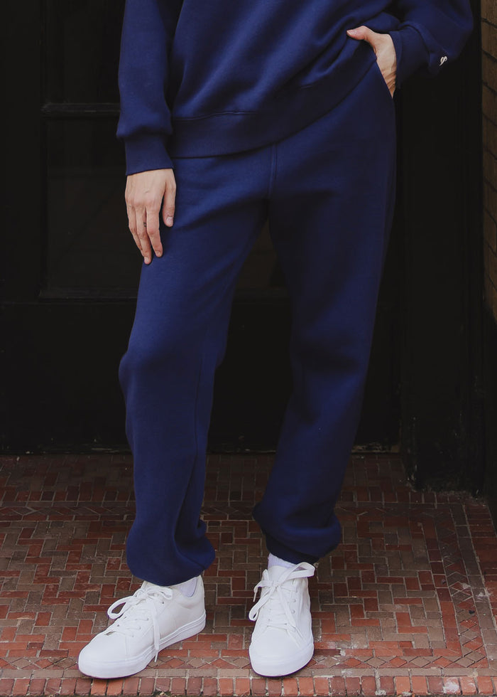 Perfect Fleece Jogger - Navy