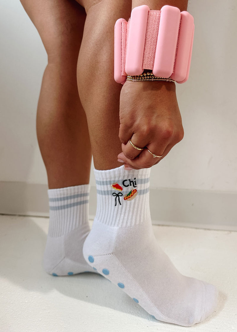 Chi Forever Crew Pilates Sock