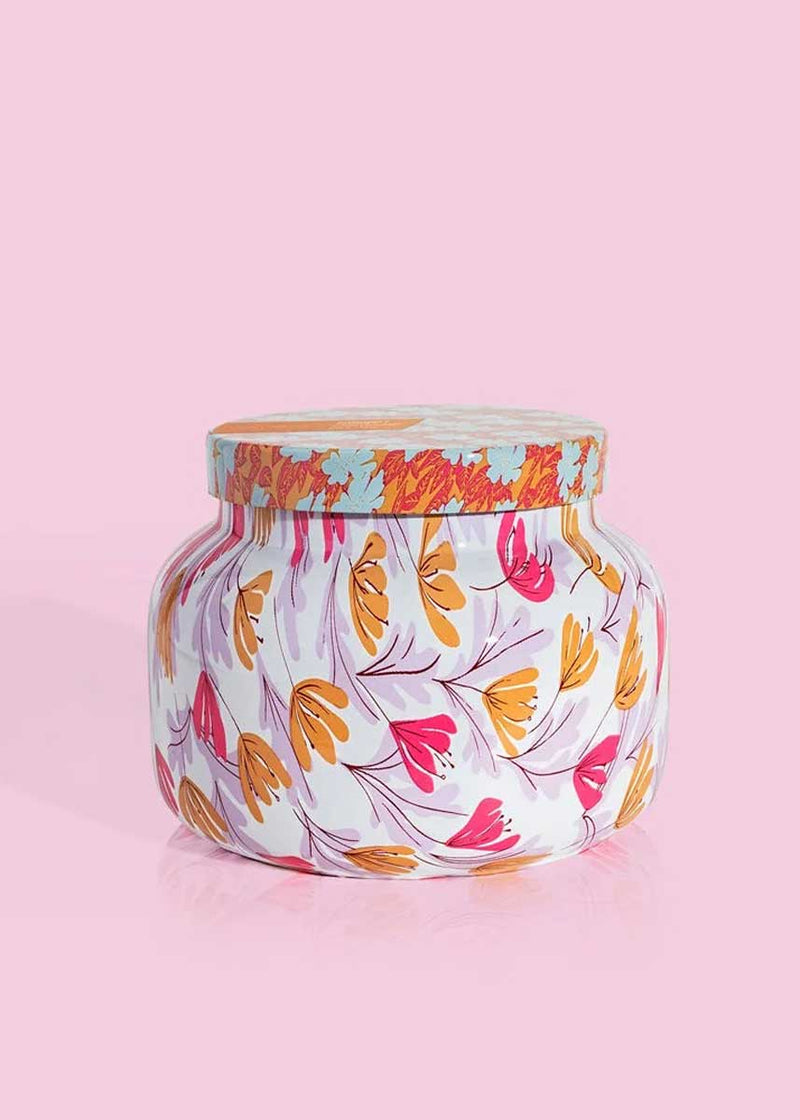 Pineapple Flower Pattern Play Signature Jar Candle - 19oz