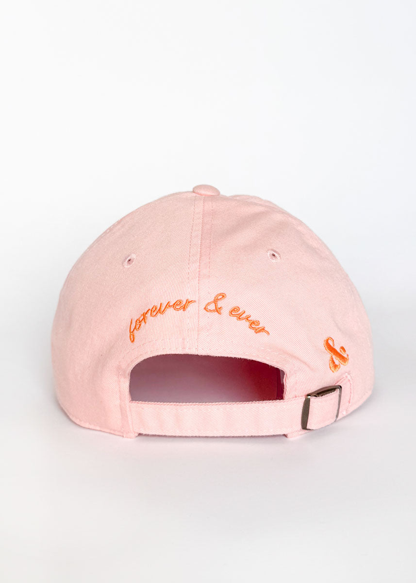 Chicago Arch Dad Hat - Pink & Orange