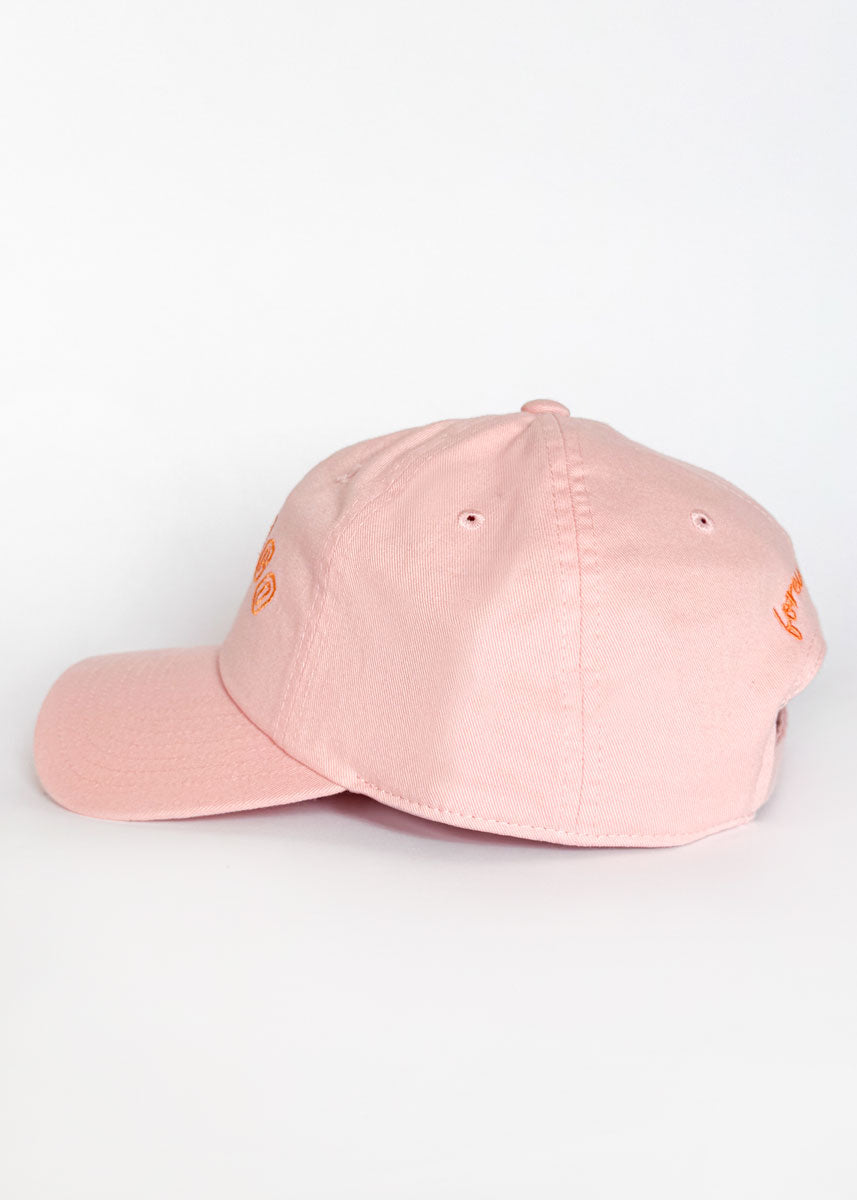 Chicago Arch Dad Hat - Pink & Orange