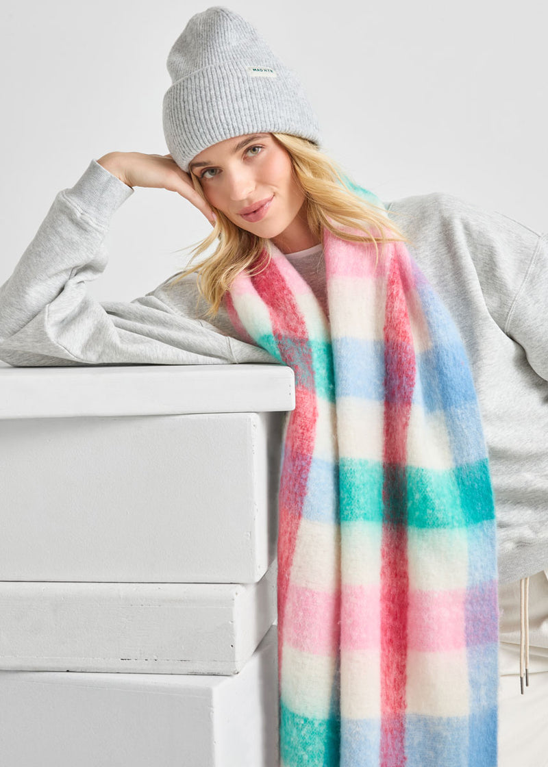 Mad Hatter Oversized Blanket Scarf - Multi