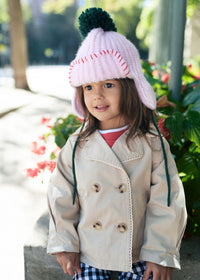 MAD HTR Trapper Hat - Toddler - Pink
