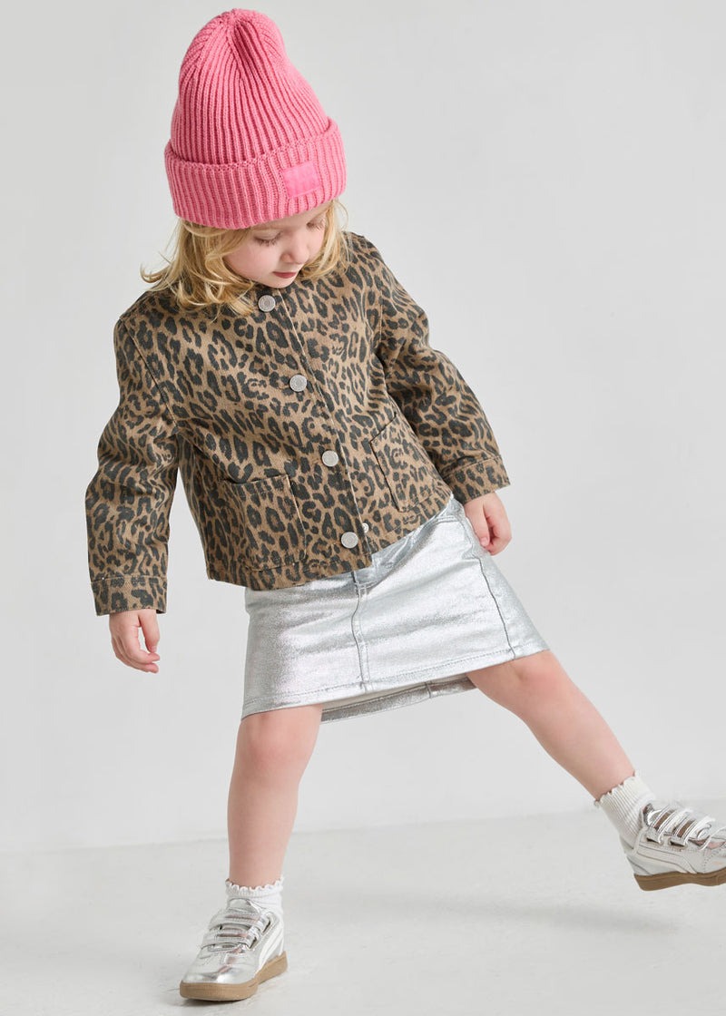 Toddler Mad Hatter Ribbed Knit Beanie - Sachet Pink