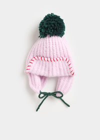 MAD HTR Trapper Hat - Youth - Pink