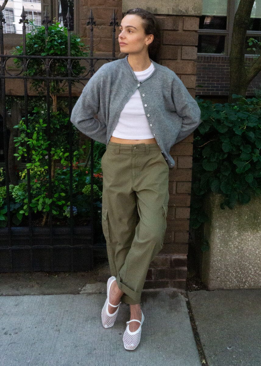 Piper Cardigan - Heather Grey