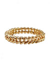 Waving Wheat Bracelet - Gold