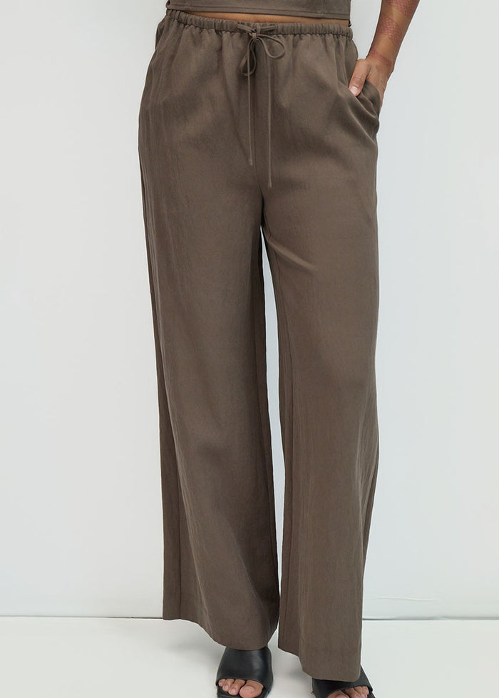 The Jodi Pants - Brown