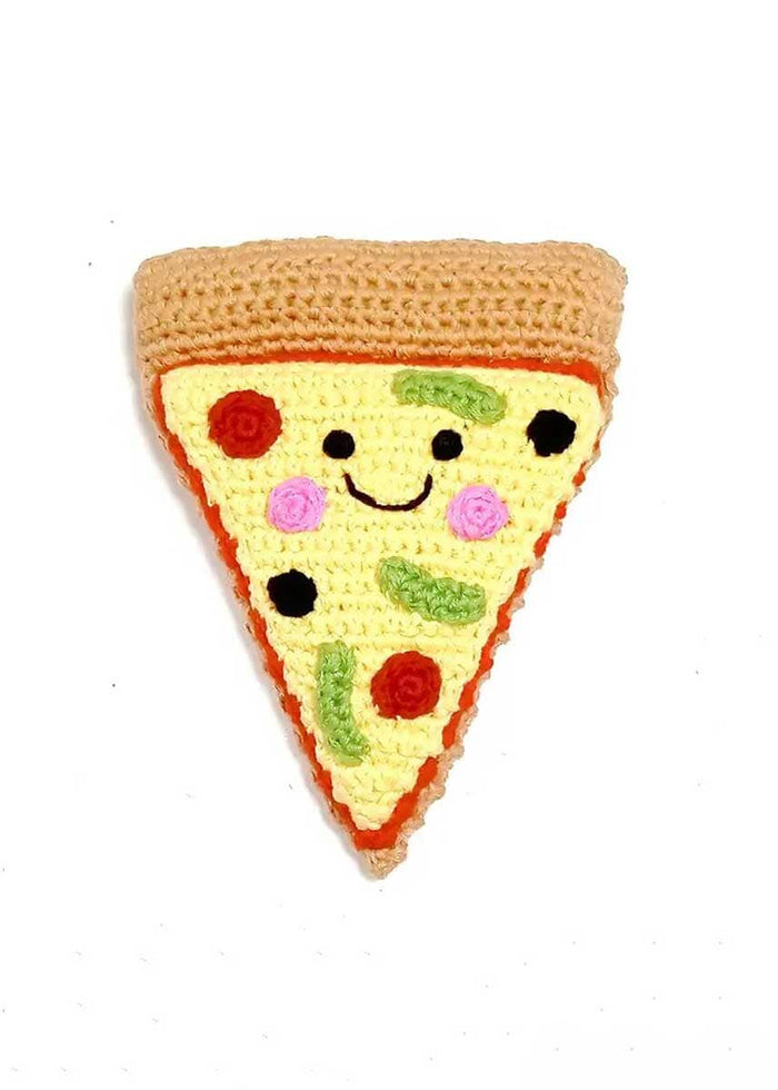 Plush Pizza Rattle