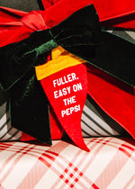 Mini Pennant Ornament - Easy on the Pepsi