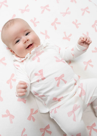 Long Sleeve Ruffle Top & Pant Set - Pretty Bows