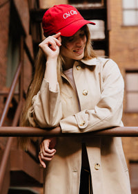 Chi City Dad Hat - Red