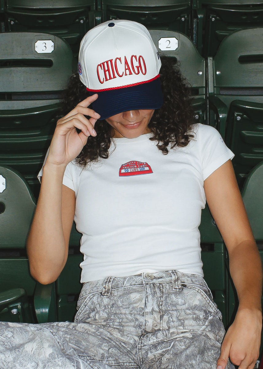 Chicago Cubs Two-Tone Rope Hat - Navy