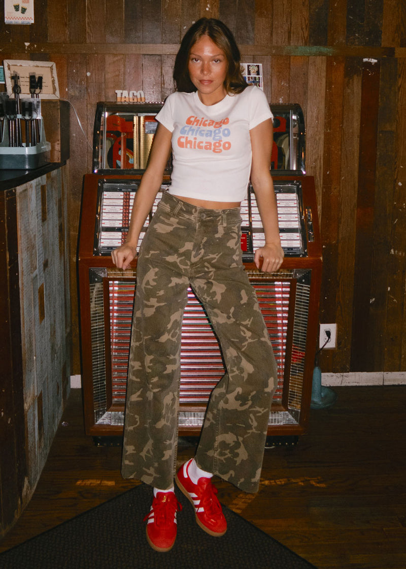 Chicago Retro Baby Tee