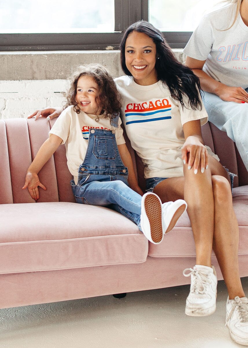 Hey Chicago, What Do You Say? Youth Tee - Columbia Blue – Alice & Wonder