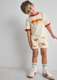 Chicago Dog Oversized Ringer Tee