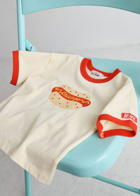 Chicago Dog Oversized Ringer Tee