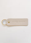 Hand Stamped Leather Keychain - River North