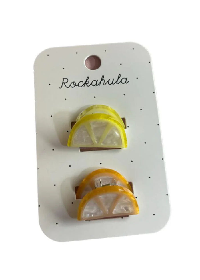 Citrus Slice Claw Clips (2-Pack)