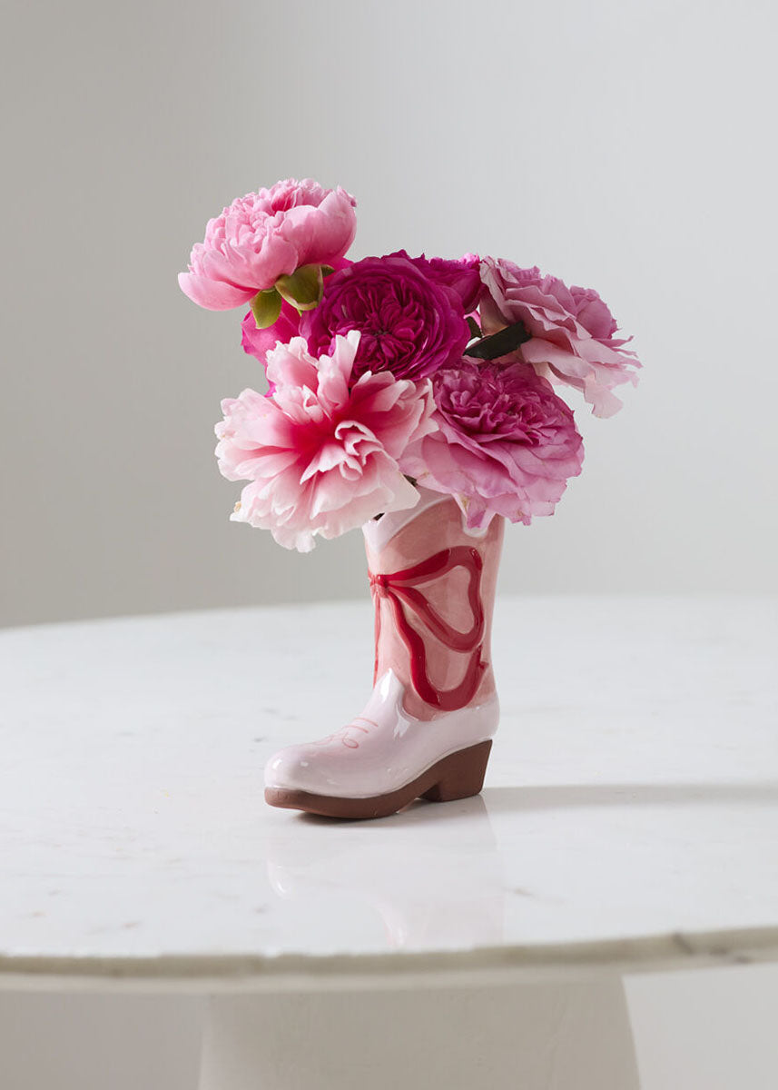 Rodeo Romance Vase