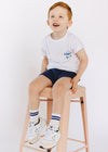Root, Root, Root Toddler Tee - White