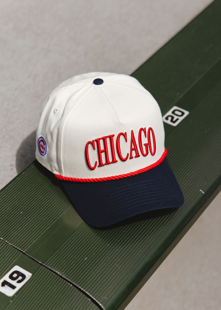 Chicago Cubs Two-Tone Rope Hat - Navy