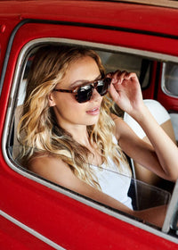 Ruby Sunnies - Tort Navy