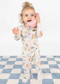 Chicago Field Trip Ruffle Footie