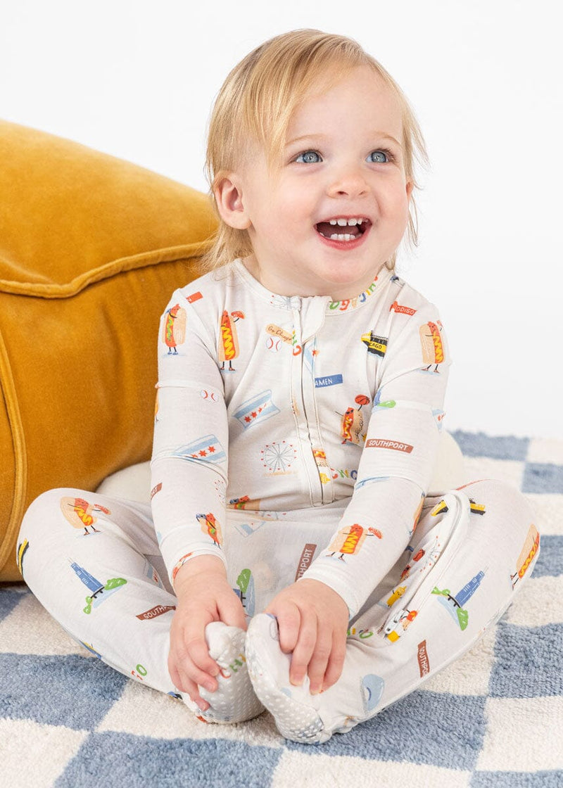 Chicago Field Trip Ruffle Footie