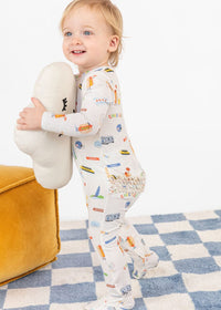 Chicago Field Trip Ruffle Footie