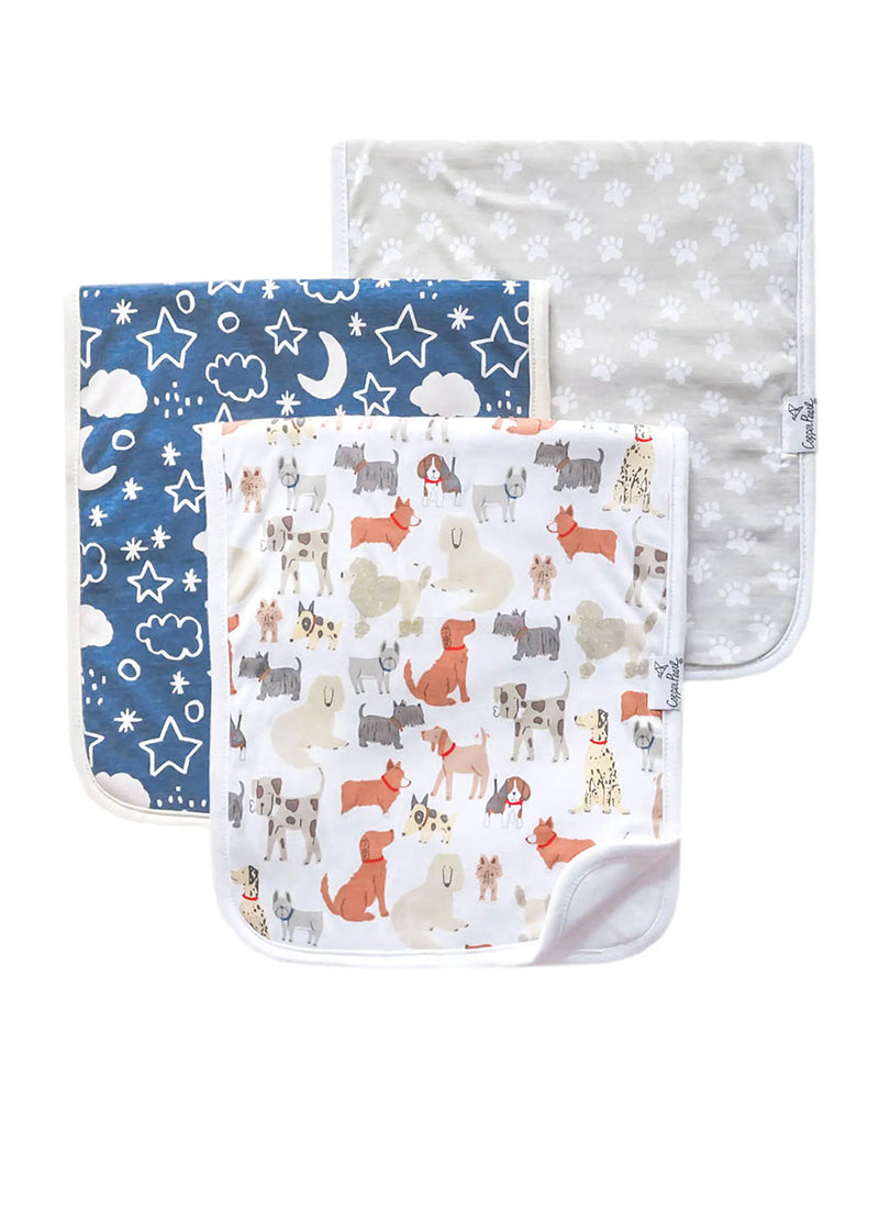 Rufus Burp Cloth Set - 3-Pack