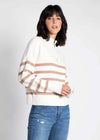 Russell Pullover - Ivory Camel