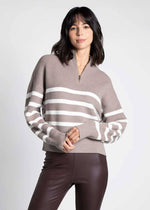 Russell Pullover - Taupe Ivory
