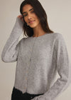 Medina Cardigan - Light Heather Grey